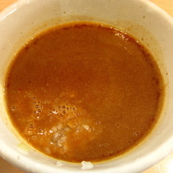 醤油、濃厚海老つけ麺