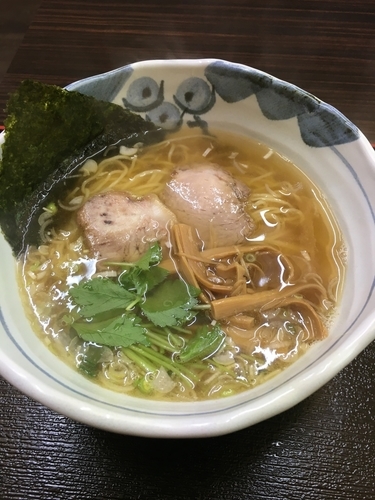 「中華そば750円」@中華そば 一富士の写真
