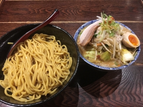 「味噌タンつけ麺 830円 大盛り300g無料」@北のらーめん 美空の写真