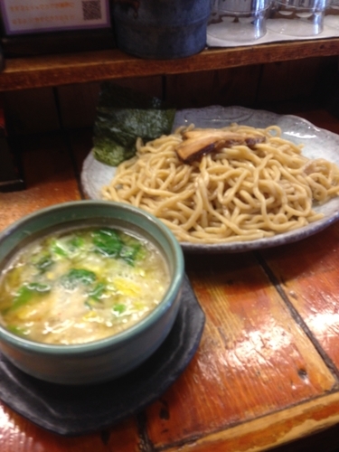 「つけ麺(大盛)」@つけ麺 紫匠乃 門前仲町店の写真