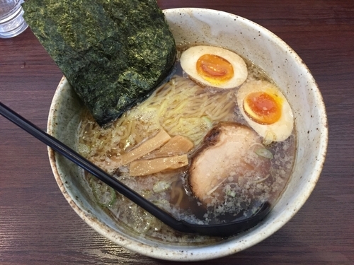 「こってり中華そば 半熟味玉 790円」@こうしゅう 晩翠通り本店の写真