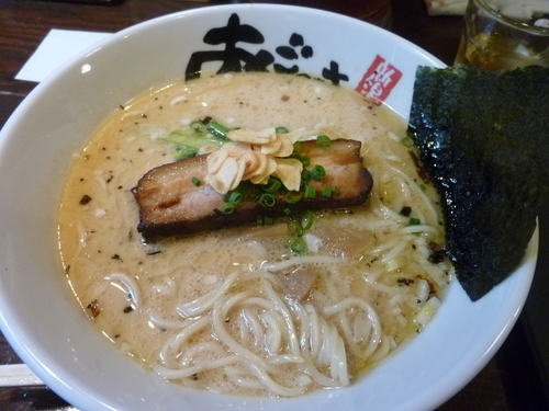 「【限定】鹽濁白湯麺（塩とんこつらーめん）」@麺屋 あごすけの写真
