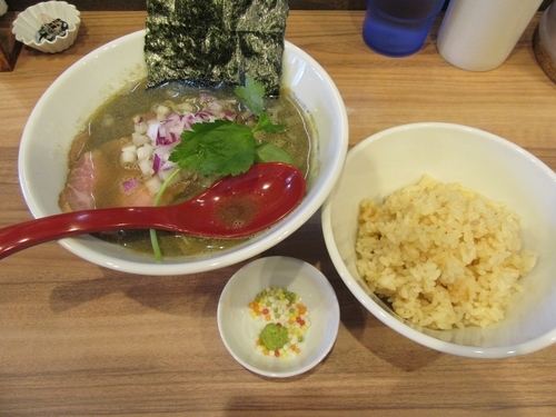 「限定Ａ（８００円）＋にぼだしごはん１５０円」@中華ソバ 篤々 TOKU-TOKUの写真