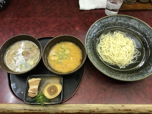 「釜あげつけ麺」@豚珍軒の写真