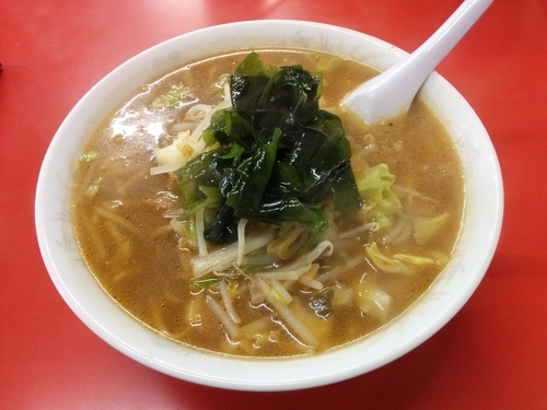 「みそらーめん」@手打ちらーめん 天狗の写真