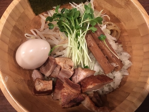 「まぜそば 750円」@らーめん 和なり えんの写真