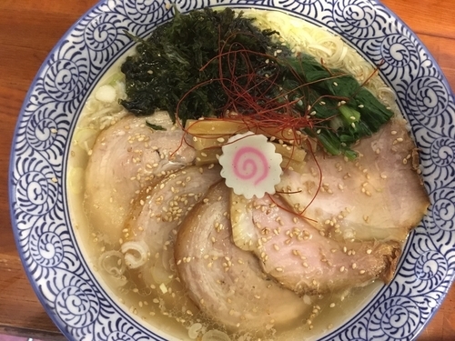 「塩ちゃあしゅう麺 940円」@中華そば 仙人掌の写真
