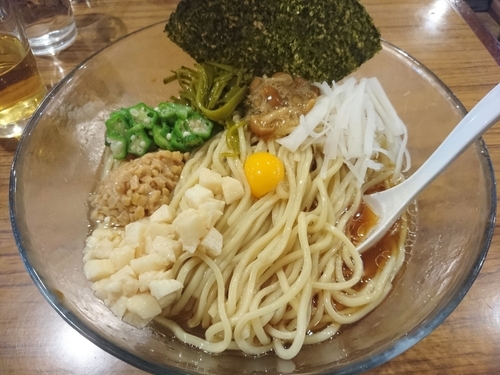 「【限定】初夏のネバネバ冷やしぶっかけ 780円、他」@らーめん カッパハウスの写真