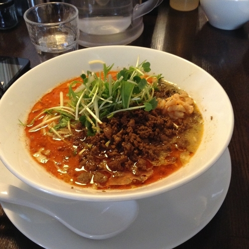 「担々麺3辛2痺」@四川担担麺 阿吽 湯島店の写真