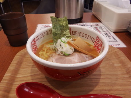 「海老そばミニラーメン各種（醤油）」@元祖海老そば 縁や 新札幌本店の写真