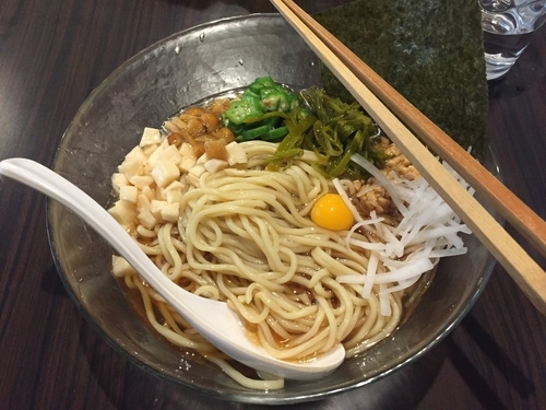 「【限定】初夏のネバネバ冷やしぶっかけ 780円」@らーめん カッパハウスの写真