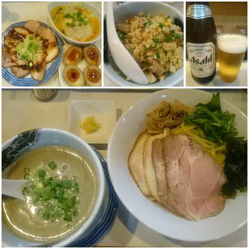 「【限定】鶏白湯煮干つけ麺 ￥800」@麺屋 扇 SENの写真