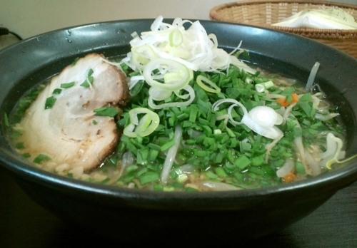 「ニラ味噌ラーメン」@道の駅もてぎ 十石屋の写真