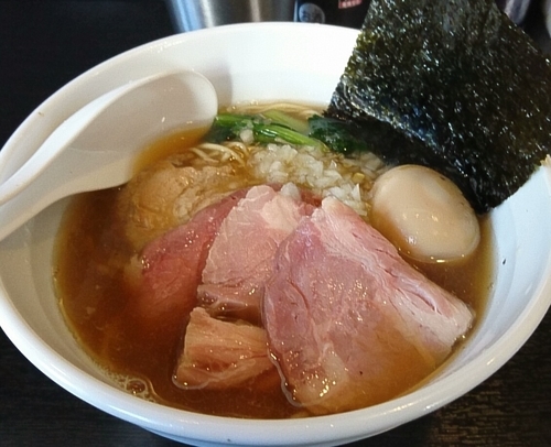 「特製煮干そば」@陽はまたのぼるの写真