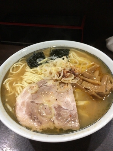 「塩ラーメン中盛」@中華そば べんてんの写真