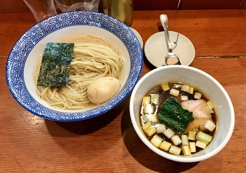 「濃厚昆布水の淡麗つけ麺(醤油)」@麺処 ほん田の写真