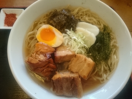 「【本日の限定】沖縄らーめん ￥820」@和風らーめん 凪の写真