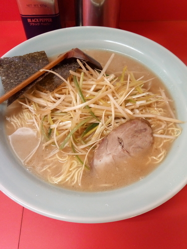 「ネギ中ラーメン」@ラーメンショップ 川崎水沢店の写真
