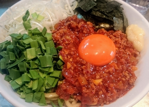 「台湾まぜそば」@麺 やまらぁの写真