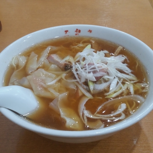 「ワンタンメン」@玉泉亭 横浜ポルタ店の写真