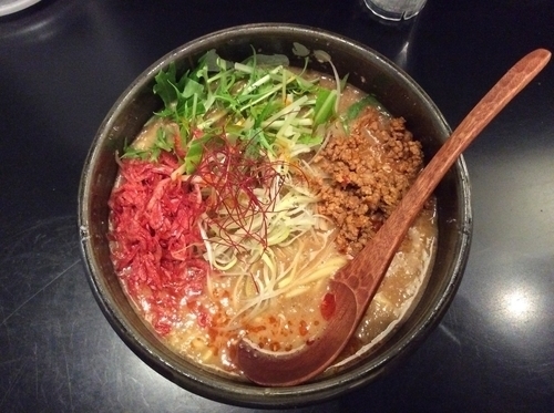 「濃厚ごまみそ坦々麺 1,000円」@東京スタイルみそラーメン ど・みそ ららぽーと豊洲店の写真