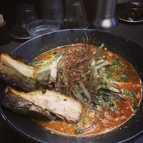 「担々麺+炙りチャーシュー」@麺屋 吟蔵の写真