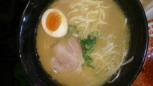 「特製北海道白味噌ラーメン」@はま寿司 石岡店の写真