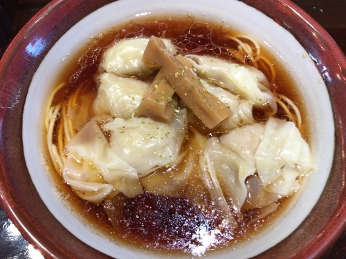 「特製わんたん麺900円」@麺屋 坂本01の写真
