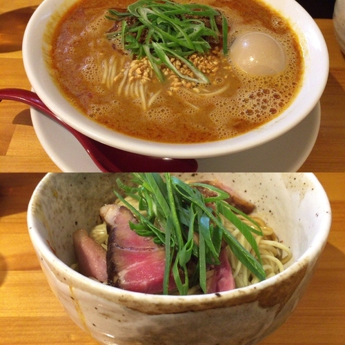 「担担麺¥850&味付替玉¥150」@麺庵ちとせの写真