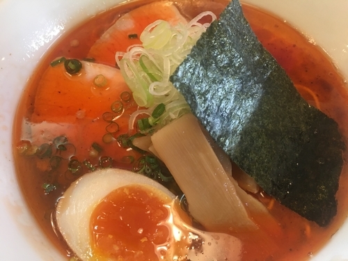 「海老そば塩 ［ 大盛り 低温ももチャーシュー ］」@青山清湯そば 青ノ樹の写真