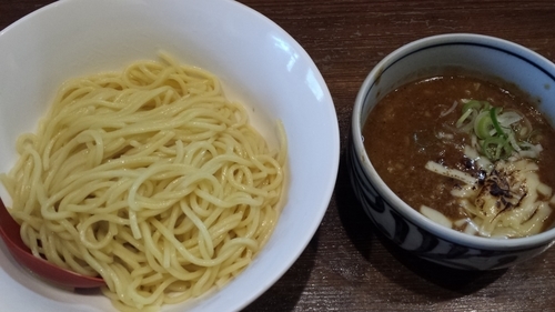 「【クレイジーメニュー】⑤浅くて深いカレーつけ麺890円」@ラーメンアキラの写真