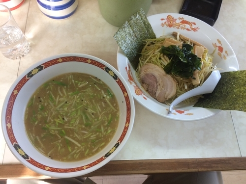 「ねぎつけめん」@ラーメンショップ 塚崎店の写真
