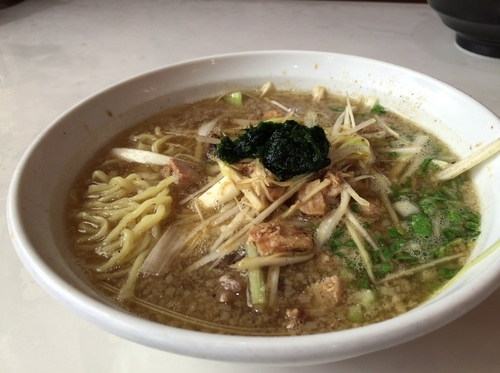 「期間限定ネギ煮干しラーメン 850円」@はりけんラーメンの写真