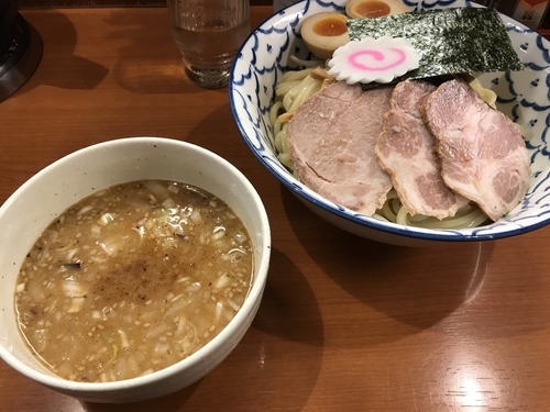 「◯得味噌つけめん 中盛」@麺恋処 いそじの写真