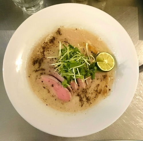 「鴨白湯【限定】」@麺や 庄の gotsuboの写真