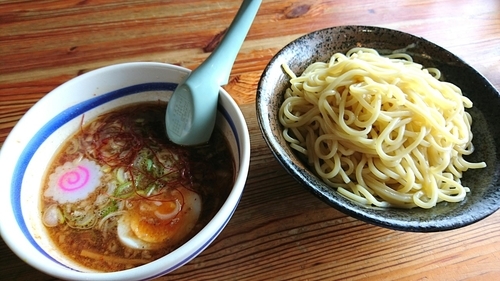 「【限定】海老つけそば」@常勝軒 かすみがうら店の写真