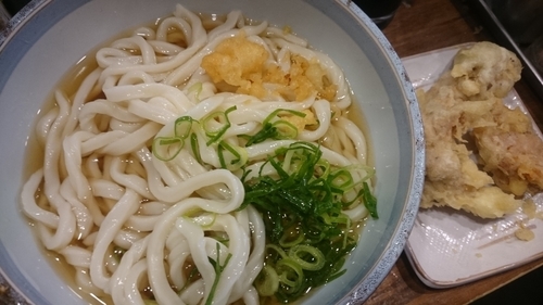 「ぶっかけ、大盛、鶏天」@おにやんまの写真