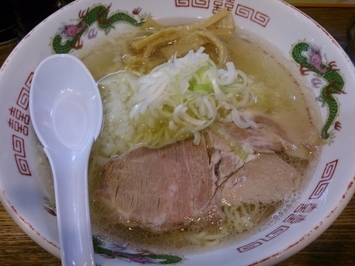 「朝専用中華そば 塩」@らあめん 寸八 総本店の写真