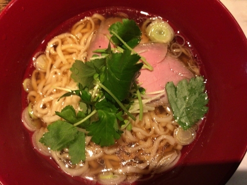 「黒生姜ラーメン」@BAR Smaragdの写真