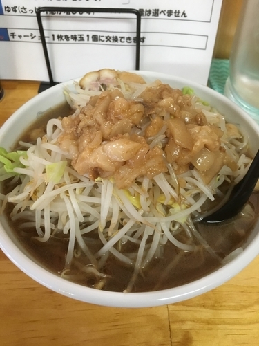 「SSラーメン 並(850円)」@地鶏ラーメン 赤大屋の写真