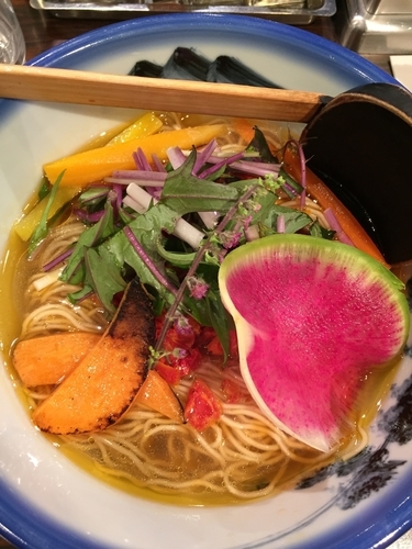 「ビーガンラーメン」@AFURI 麻布十番店の写真