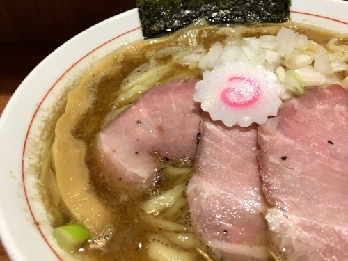 「濃厚煮干そば」@煮干中華そば 鈴蘭 中野店の写真