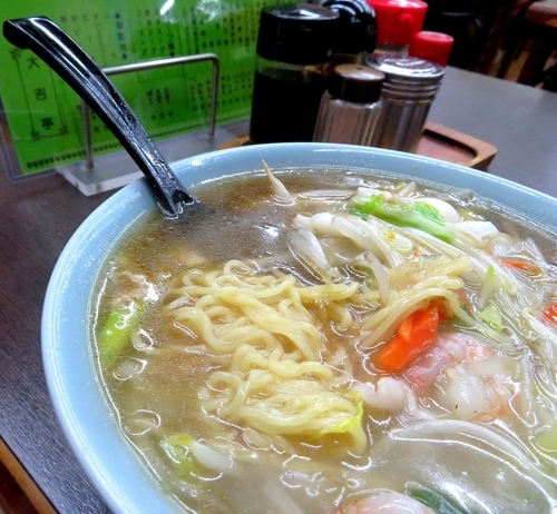 「五目タンメン(750円）」@大吉亭の写真