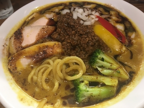 「【限定】咖喱らあめん850円」@麺匠 ことぶきの写真