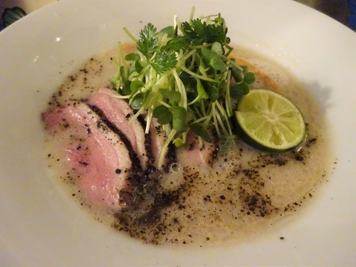 「鴨白湯　　890円」@麺や 庄の gotsuboの写真