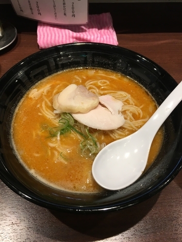 「濃厚辛味噌ラーメン 830円」@濃厚鶏そば 暁月 荻窪店の写真