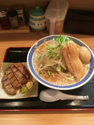 「角ふじラーメン」@炎神 角ふじの写真