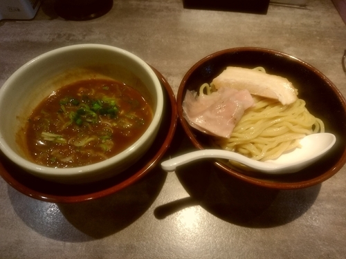 「つけ麺(中盛・250g)780円」@麺処 湊生の写真