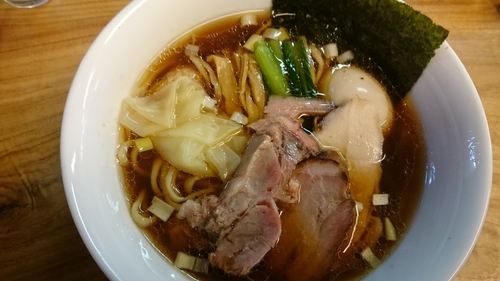 「特製中華そば￥950」@白河手打中華そば  一番いちばんの写真