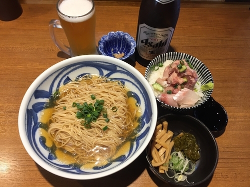 「[限定]冷たい春よ恋のお浸し600円他」@寿製麺よしかわ 川越店の写真